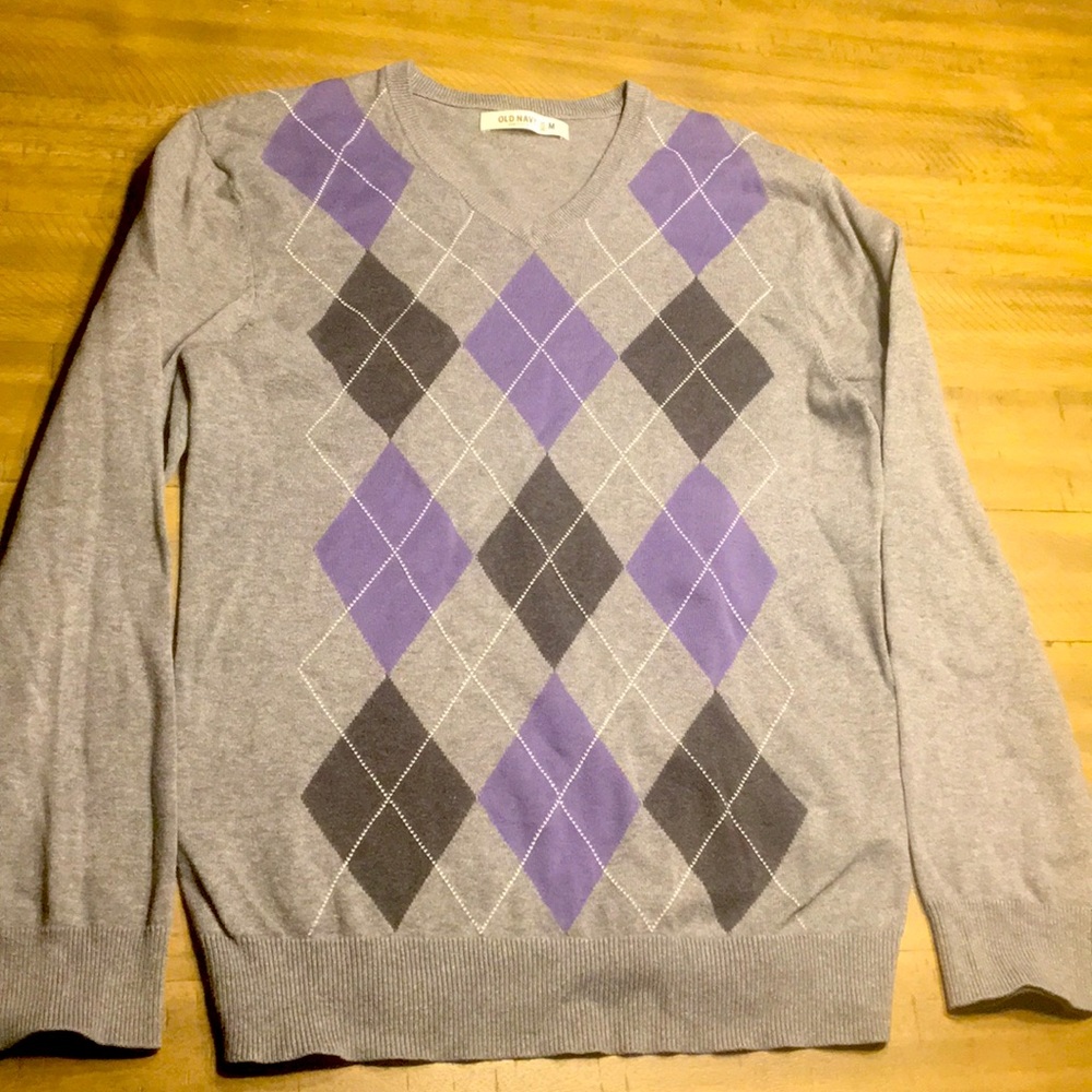 Old Navy - Argyle Sweat Shirt